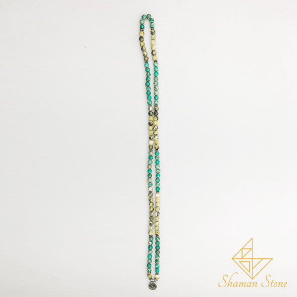 Bracelet tibétain Howlite