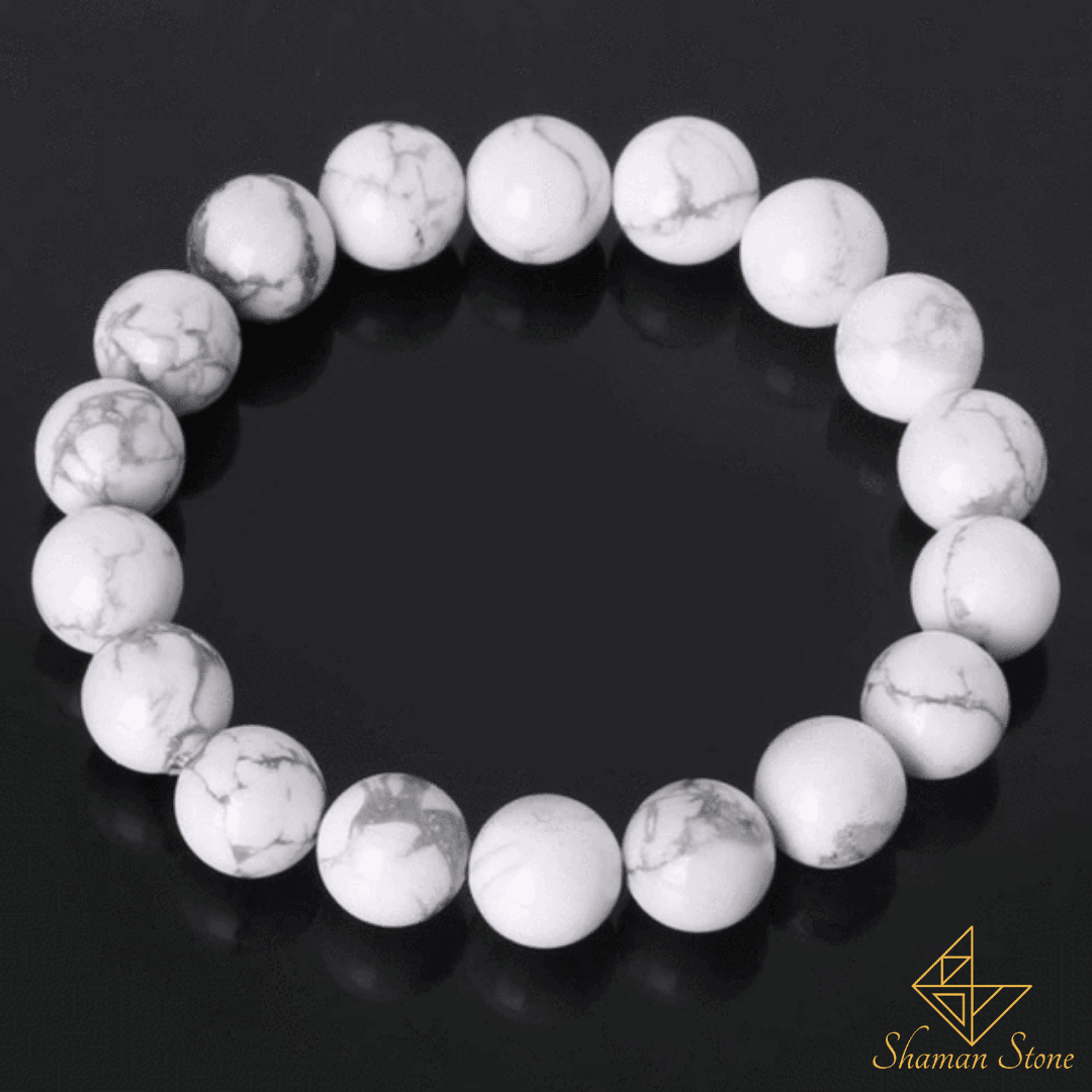 Bracelet howlite pour femme ou homme