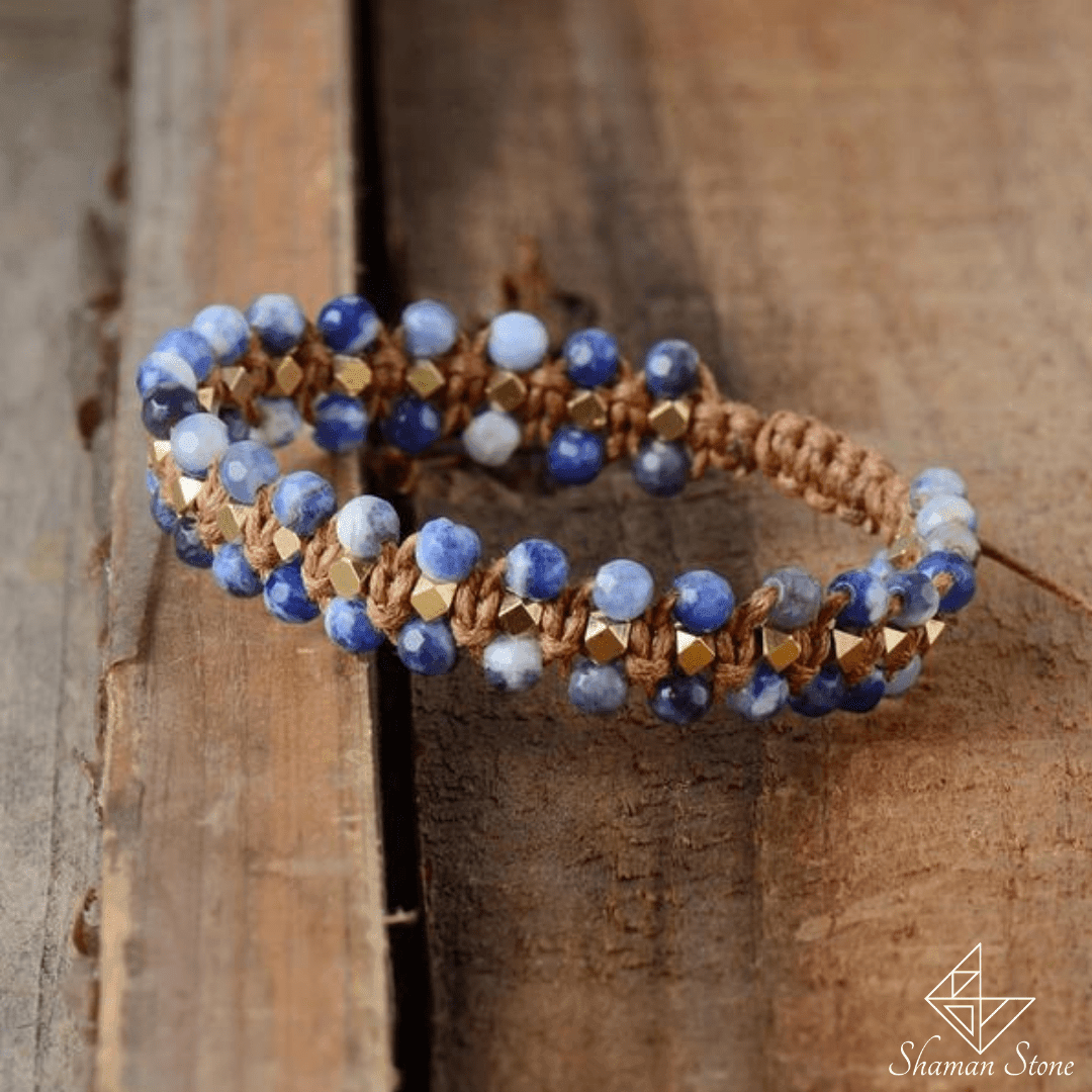 Bracelet sodalite hypersensible