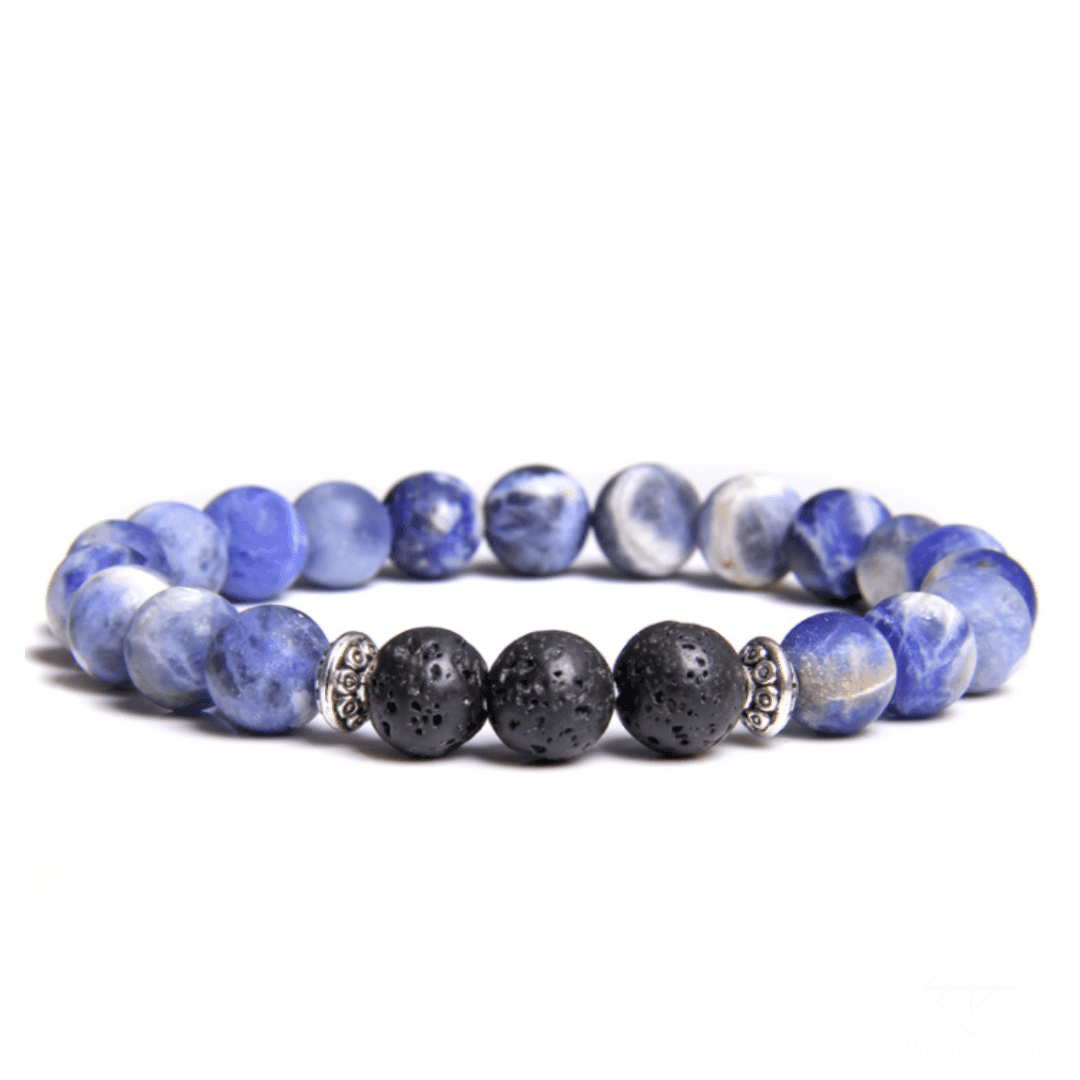 Bracelet ouverture d'esprit en sodalite