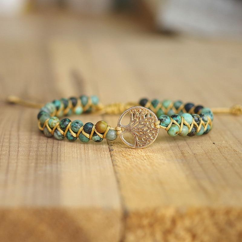 Bracelet pierre naturelle anti souci