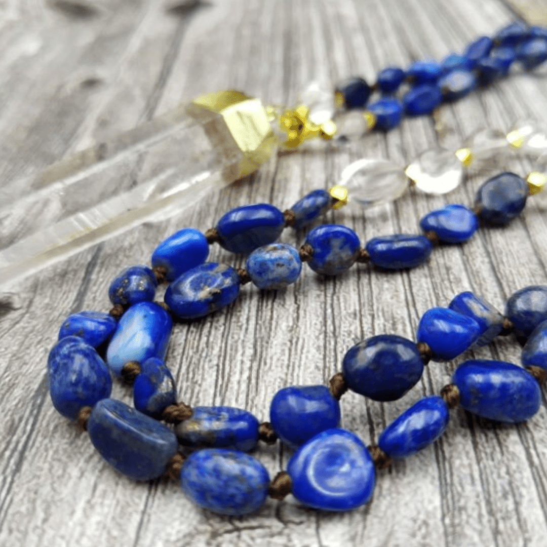 Collier du Shaman - L'hypersensible en lapis lazuli