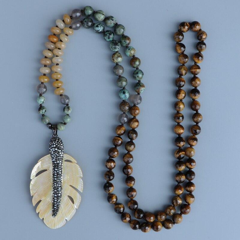 Collier protecteur en pierre naturelle