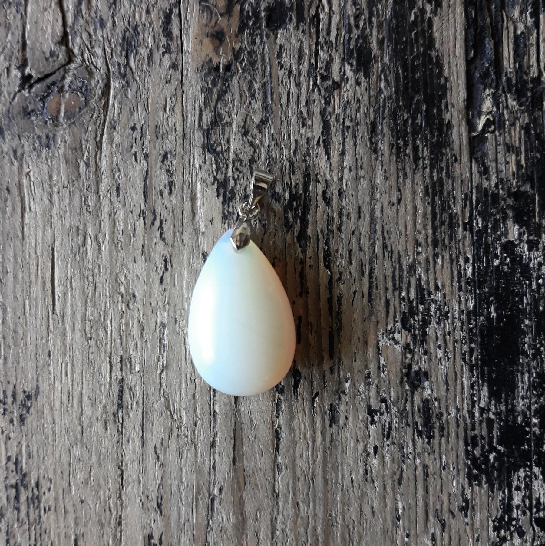 Pendentif en pierre de lune - goutte