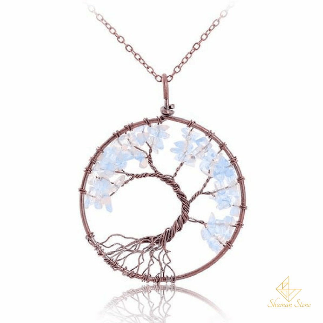 Arbre de vie en pierre de lune