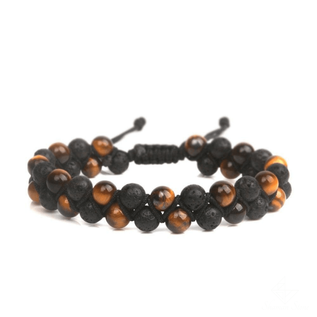 Bracelet homme nouveau départ en pierre naturelle