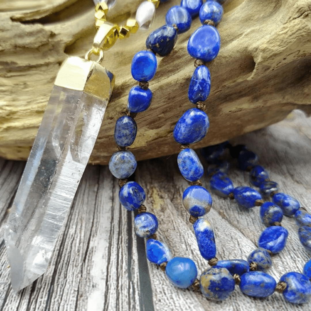 Collier du Shaman - L'hypersensible en lapis lazuli