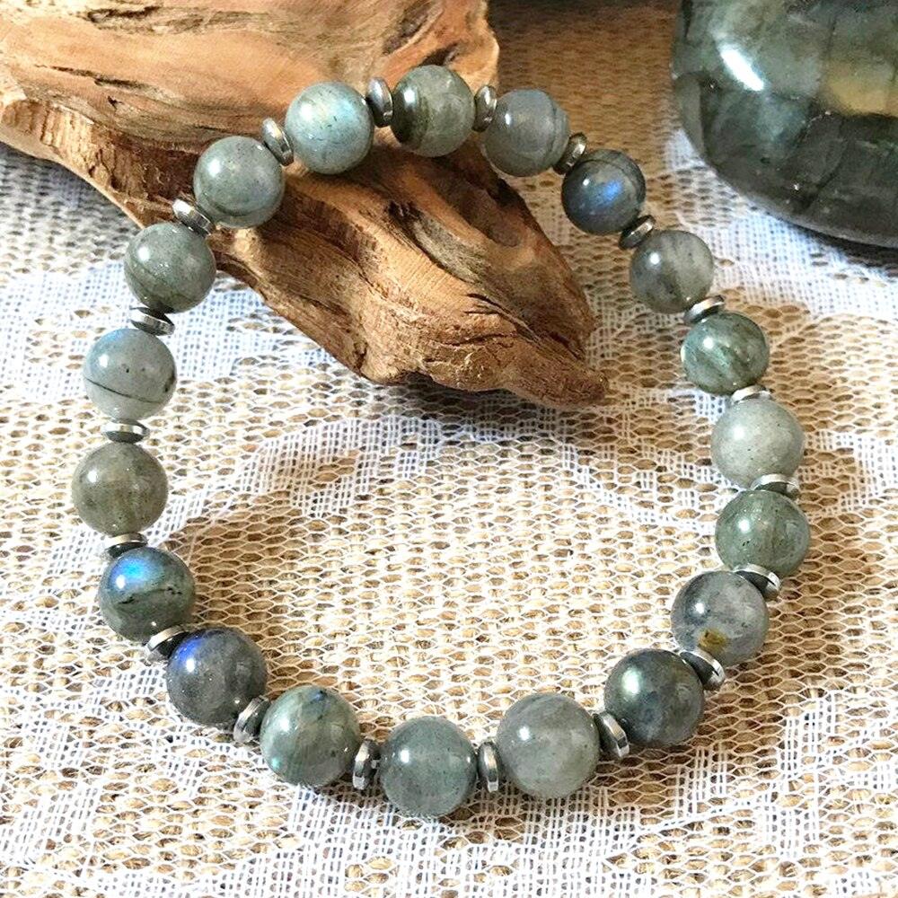 Bracelet de protection en labradorite