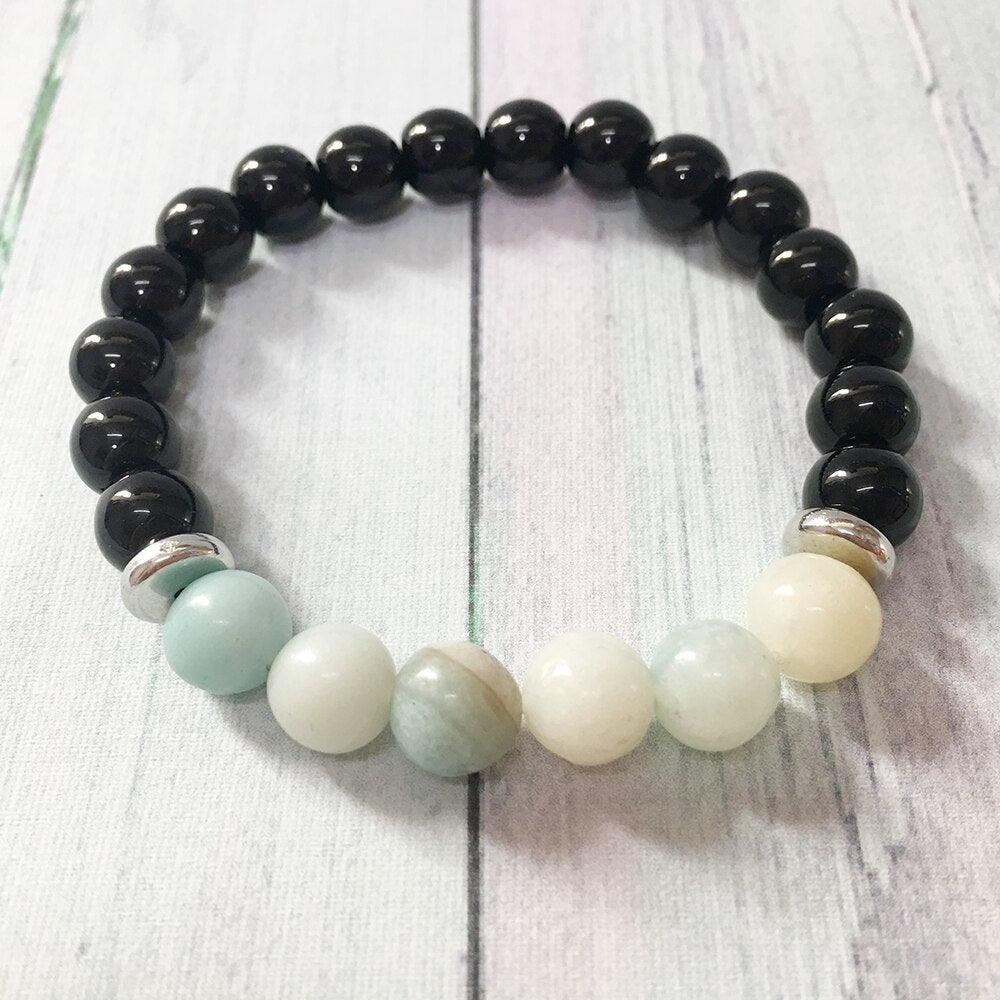 Bracelet en onyx