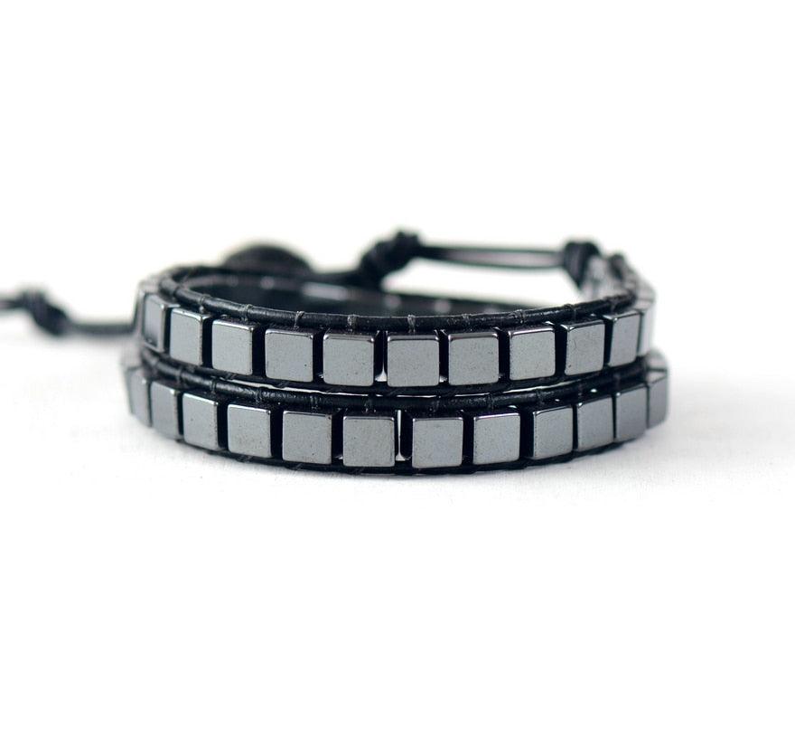 Bracelet de guérison en hématite