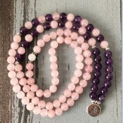 Bracelet Mala Sagesse et acceptation