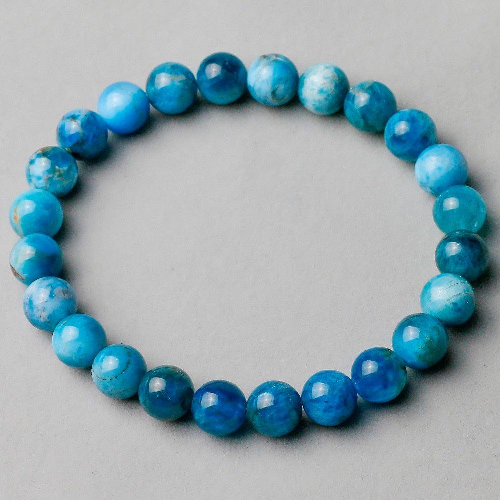 Bracelet "Non-dits" en apatite