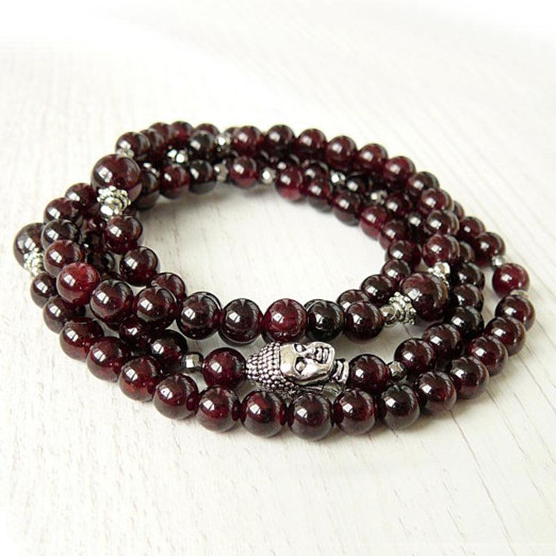 Bracelet d'alignement du chakra racine en Grenat