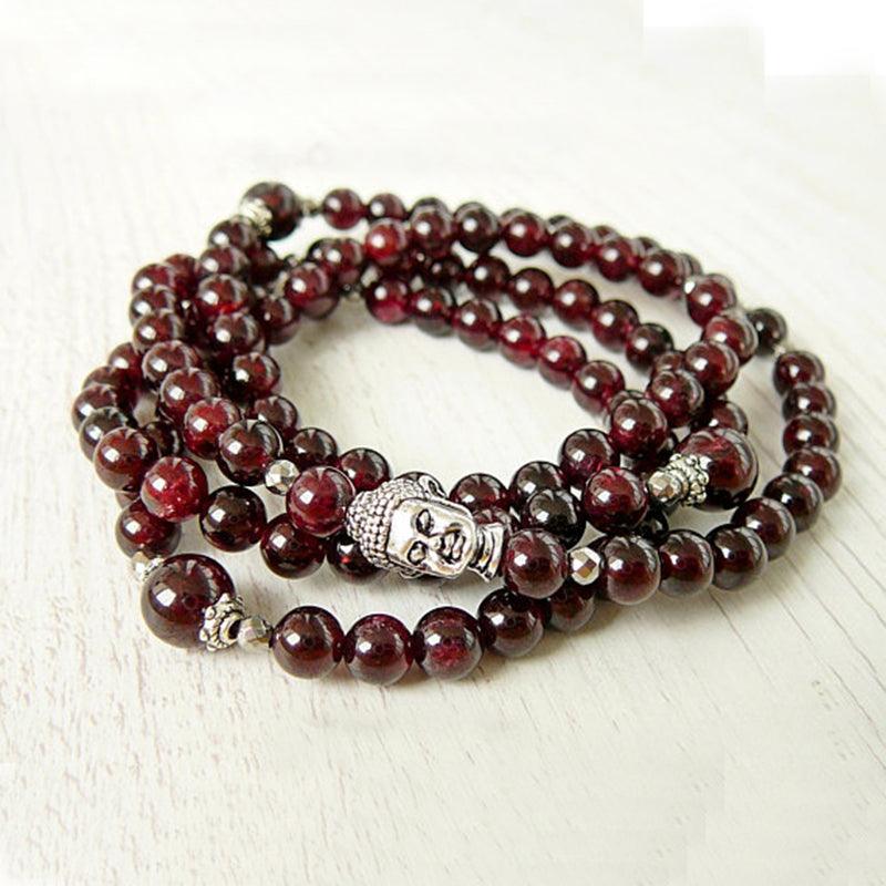 Bracelet d'alignement du chakra racine en Grenat