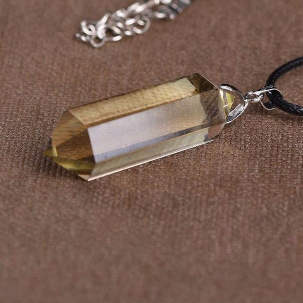 Pendentif pour la joie de vivre en citrine