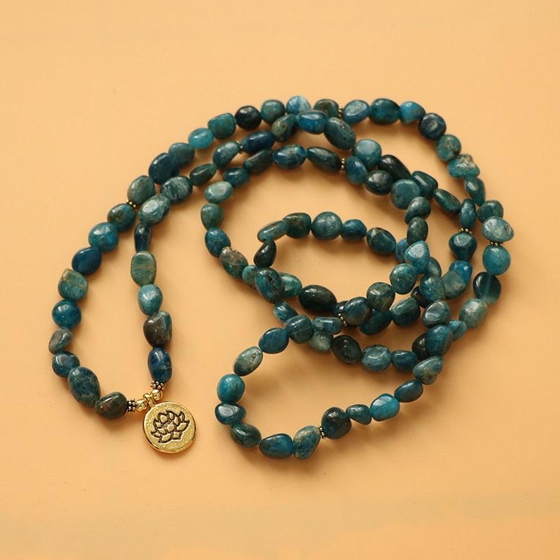 Bracelet en Apatite pour aider au régime