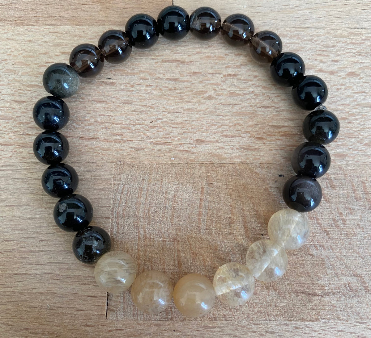 Bracelet en citrine pour calmer sa colère