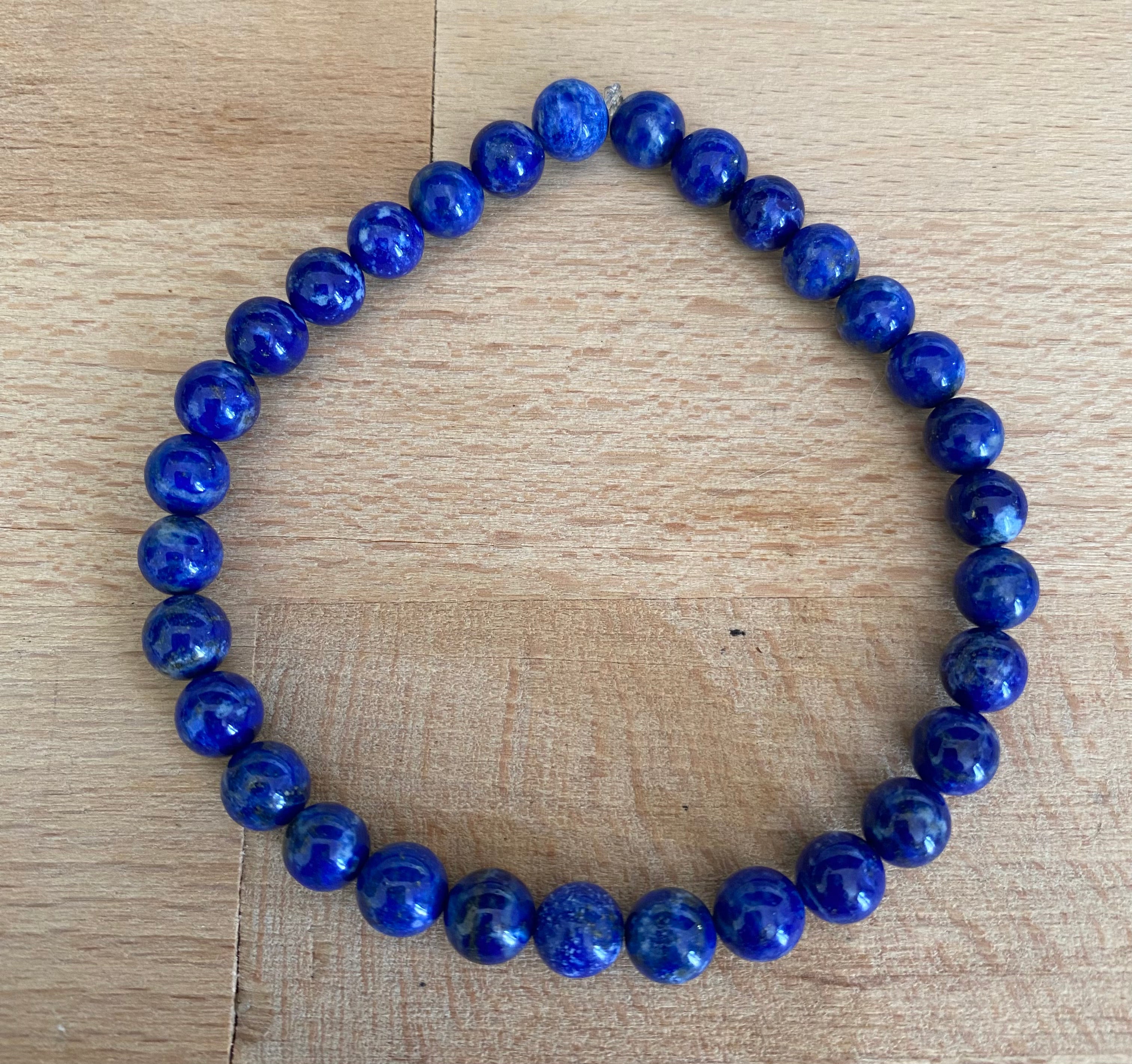 Bracelet de purification de l'esprit en lapis lazuli