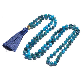 Collier en apatite