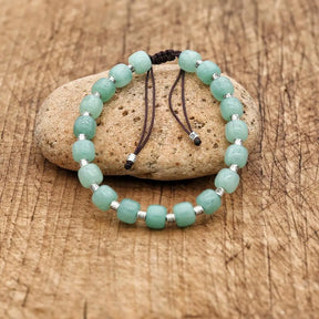 Bracelet en Aventurine - Chance et Prospérité