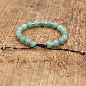 Bracelet en Aventurine - Chance et Prospérité
