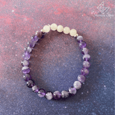 Bracelet pour surmonter le deuil en améthyste