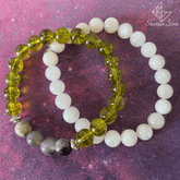 Lot de Bracelets de confiance en péridot