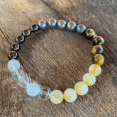 Bracelet en citrine pour calmer sa colère
