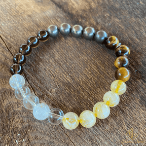 Bracelet en citrine pour calmer sa colère