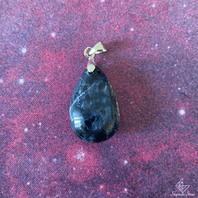 Pendentif gouttelette en Sodalite