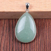 Pendentif apaisant en aventurine verte