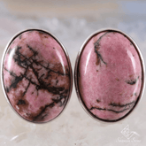 Bague apaisante en rhodonite