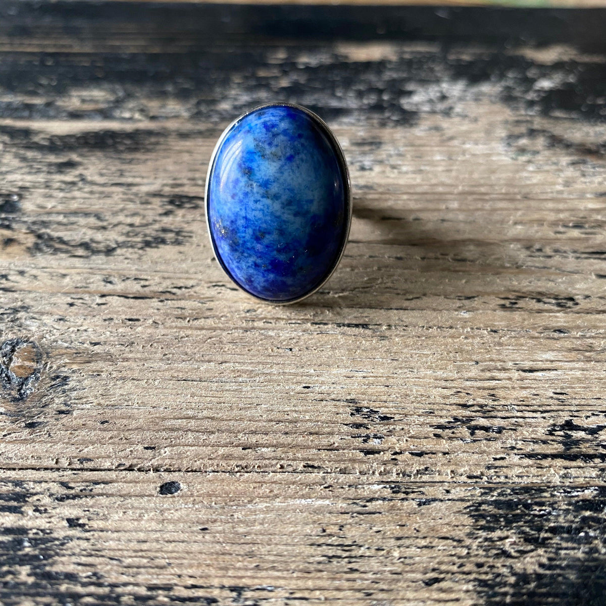 Bague "Anti conflit" en lapis lazuli