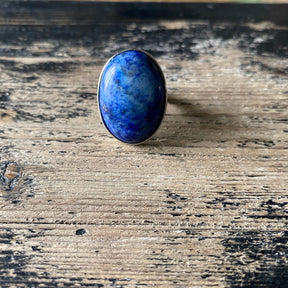 Bague "Anti conflit" en lapis lazuli