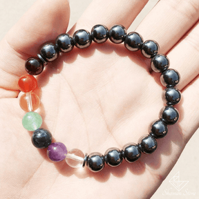 Bracelet en hématite pour les chakras