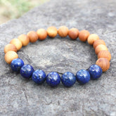 Bracelet d'éveil en lapis lazuli