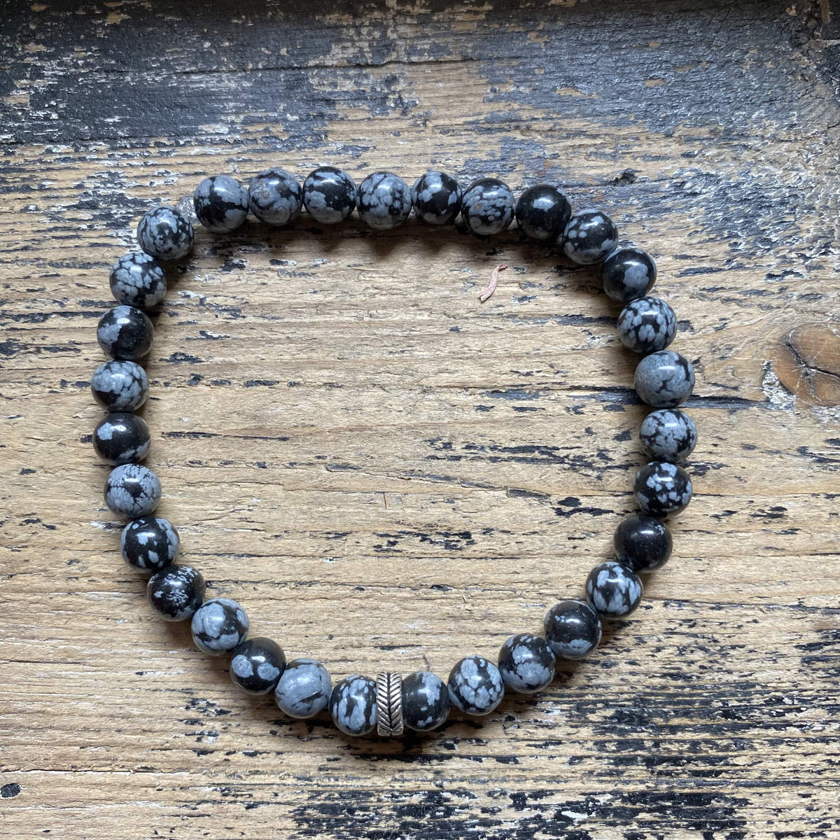 Bracelet de protection en obsidienne