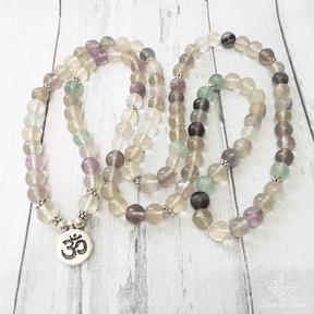 Bracelet intuition en fluorite