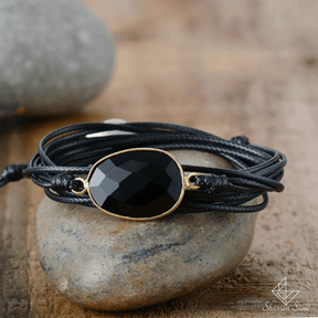 Bracelet de protection en Onyx