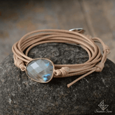 Bracelet d'adaptabilité en labradorite