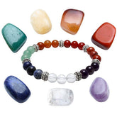 Coffret 7 chakras de Guérison - soin holistique spécial Reiki