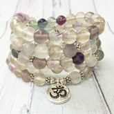 bracelet en fluorite pour l'intuition