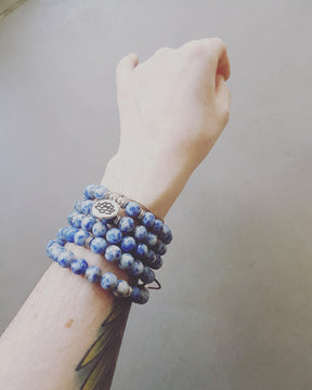 bracelet pour hypersensible en sodalite