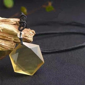 Pendentif citrine