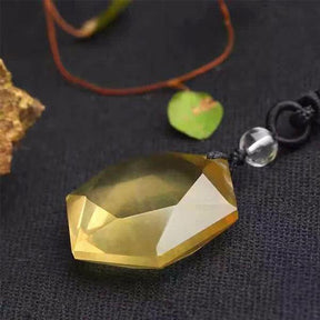 Pendentif en citrine