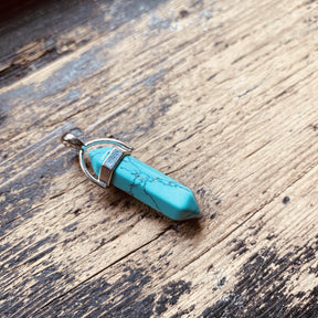 Pendentif en turquoise pour l'intuition