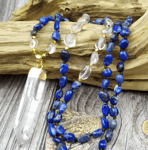 Collier du Shaman - L'hypersensible en lapis lazuli
