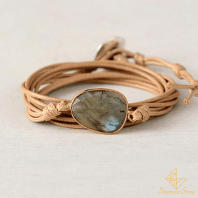 Bracelet d'adaptabilité en labradorite