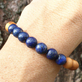 Bracelet d'éveil en lapis lazuli