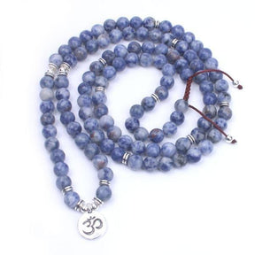 Bracelet apaisant de méditation en sodalite